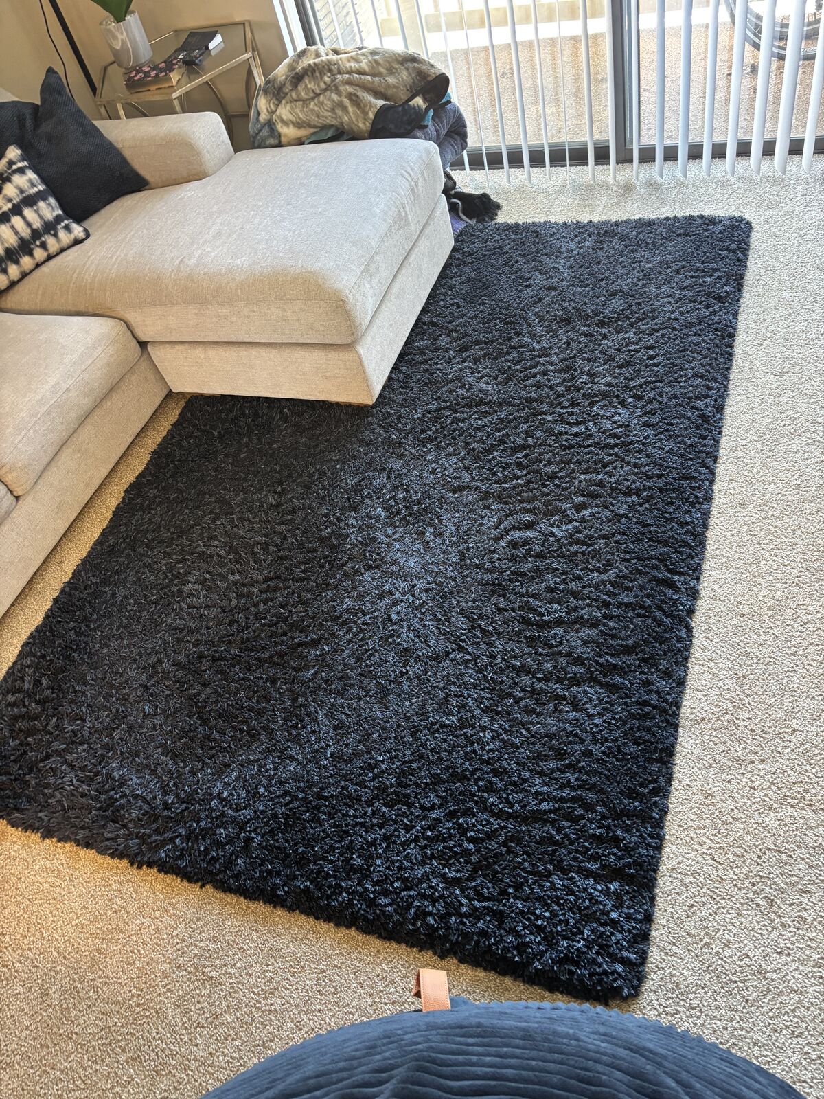 Area Rug – High Pile / Shag – Living Room or Bedroom