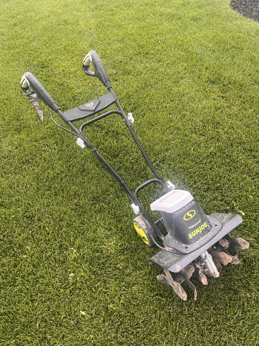 Sun Joe TJ603E 16-Inch 12-Amp Electric Tiller & Cultivator with 13.5 AMP Motor