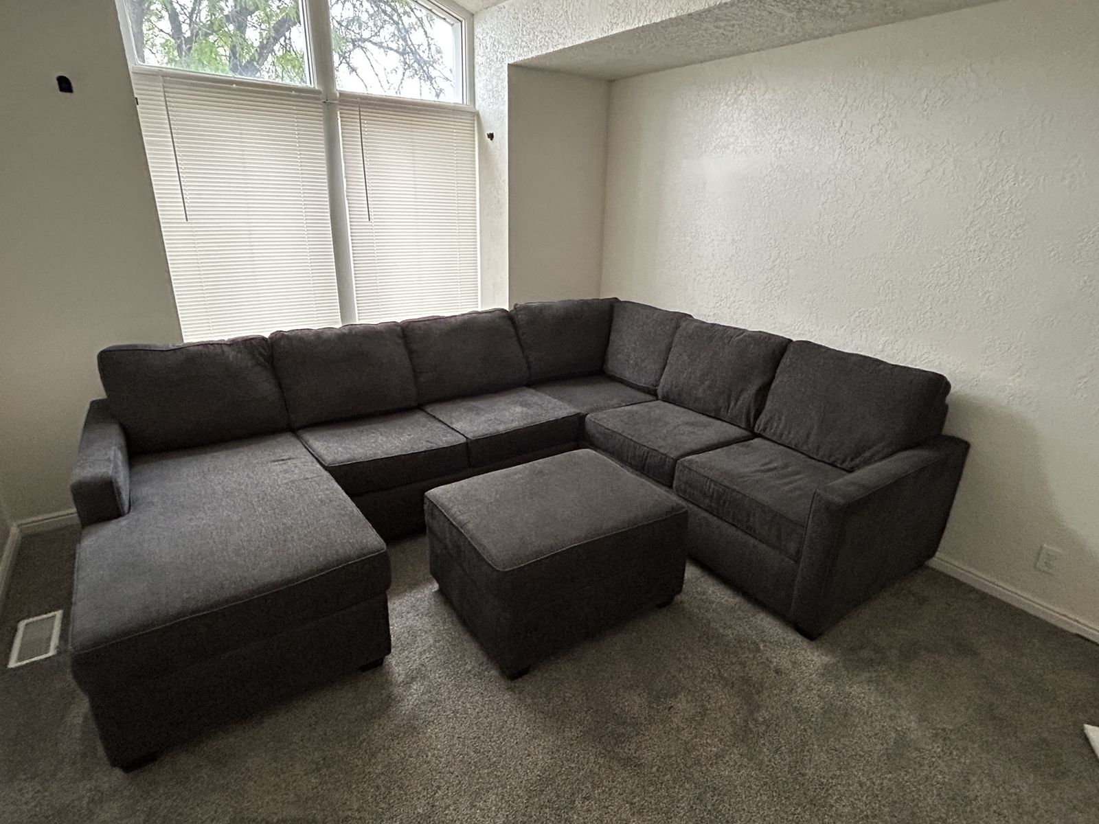Large grey sectional