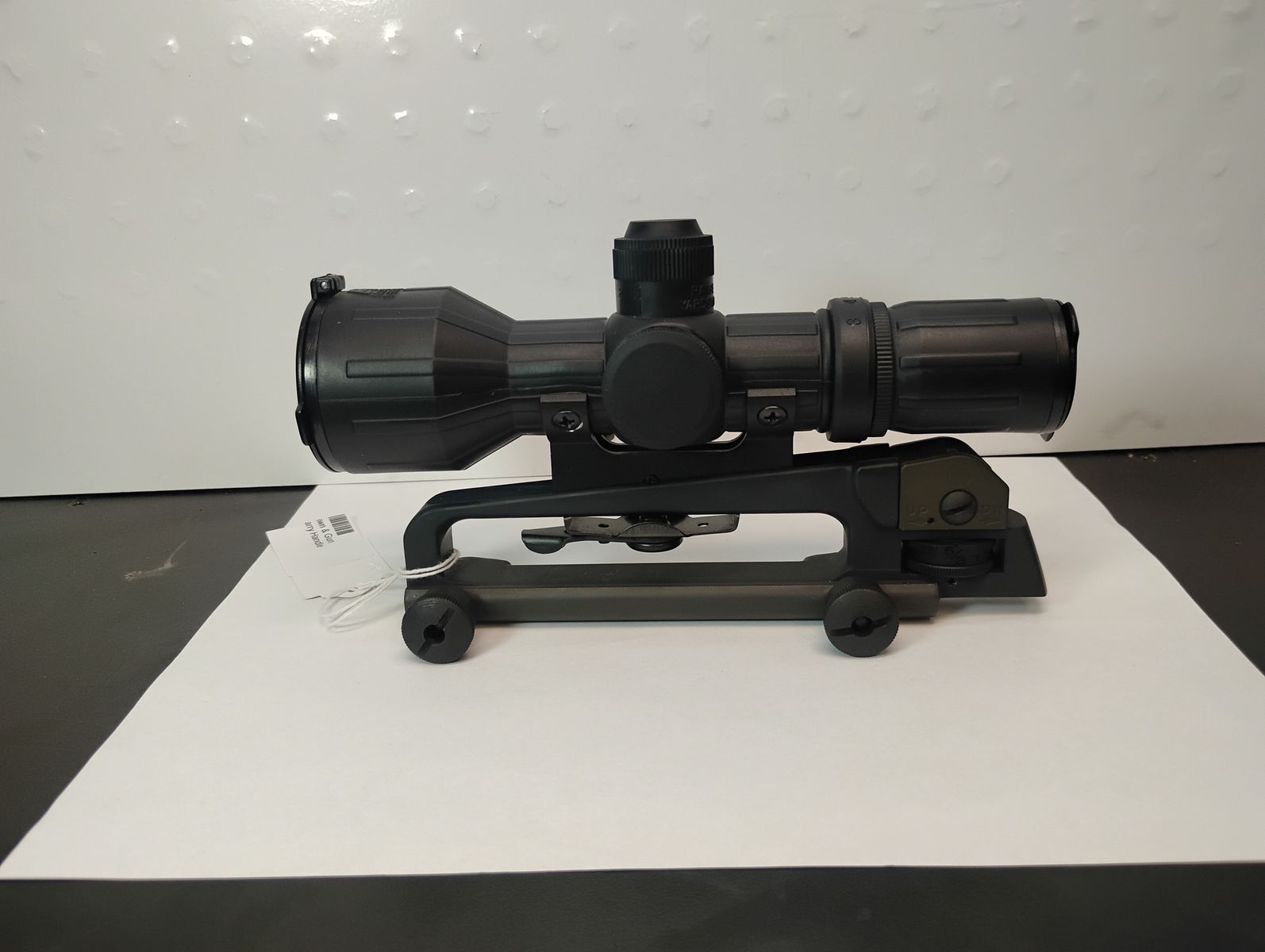 NCSTAR 3-9x24RE compact rubberized tactical scope With A2 Mount