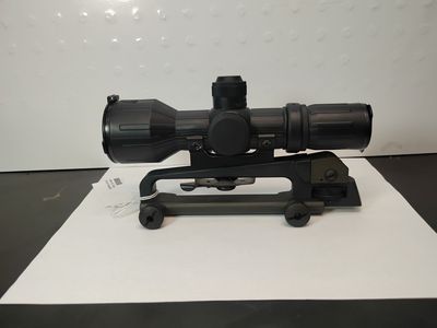 NCSTAR 3-9x24RE compact rubberized tactical scope With A2 Mount