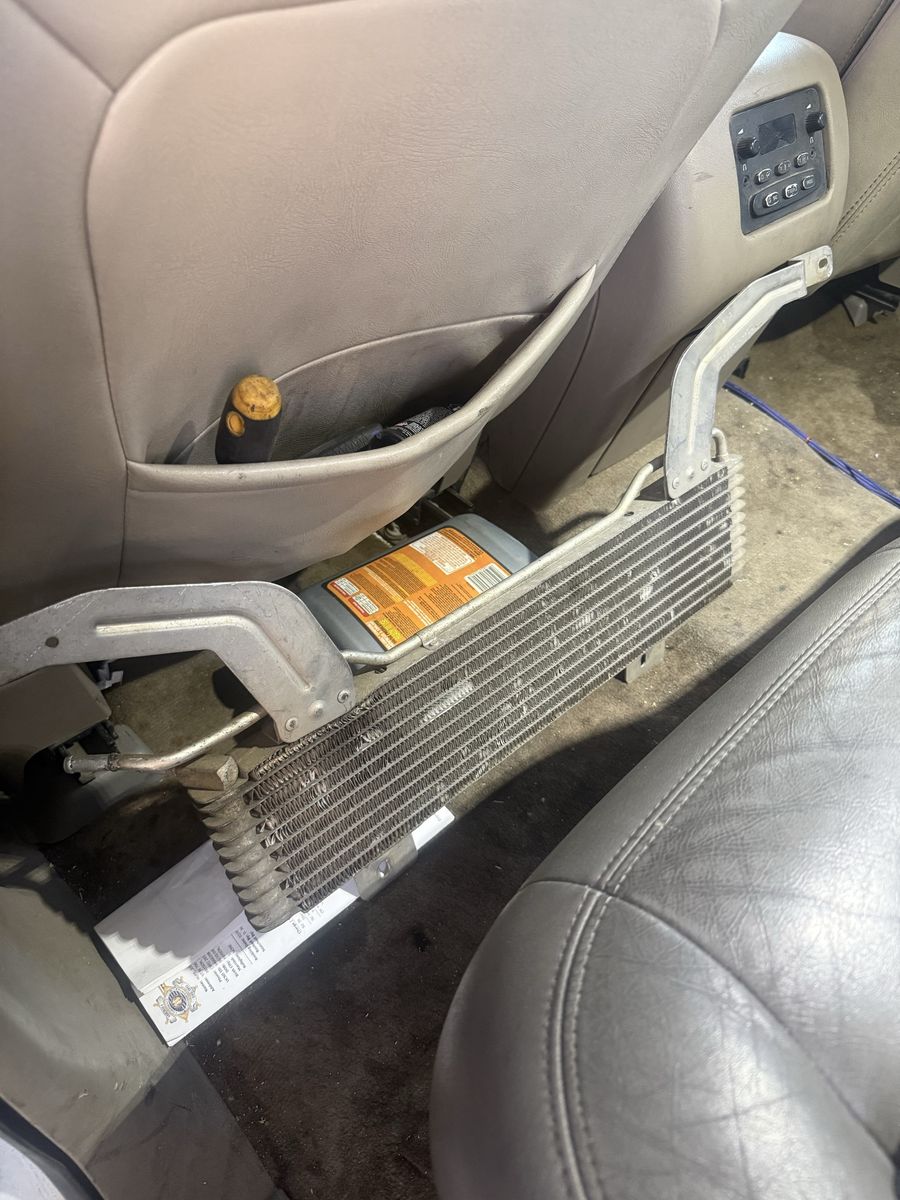 Aftermarket trans/oil cooler