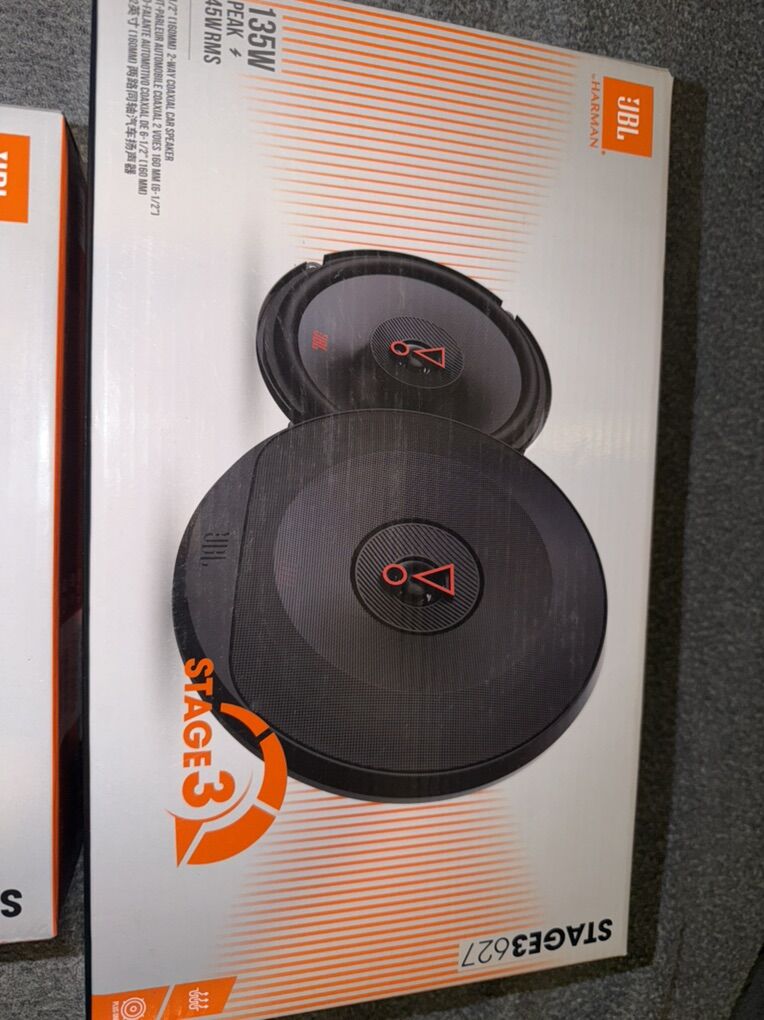 Brand New Jbl Stage 3627 6 1/2 Inch Speakers