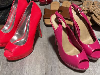 Woman Shoes Size 7 Heels, Boots