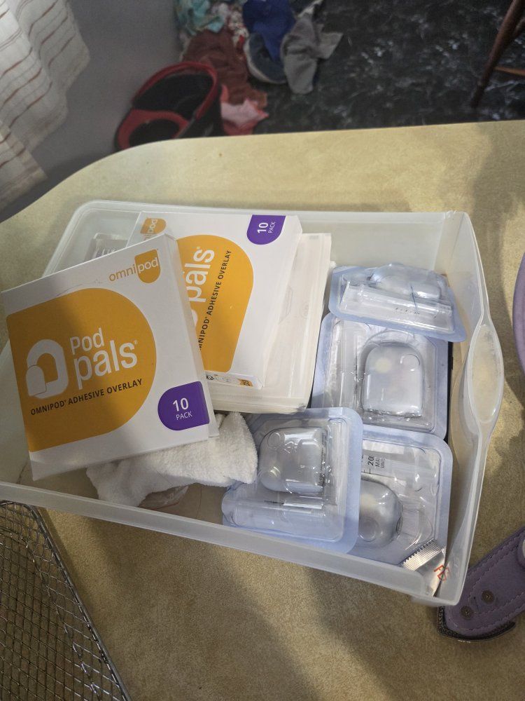 4 Omnipod Pod Pals Adhesive Overlay 10-Pack - Diabetic Supplies