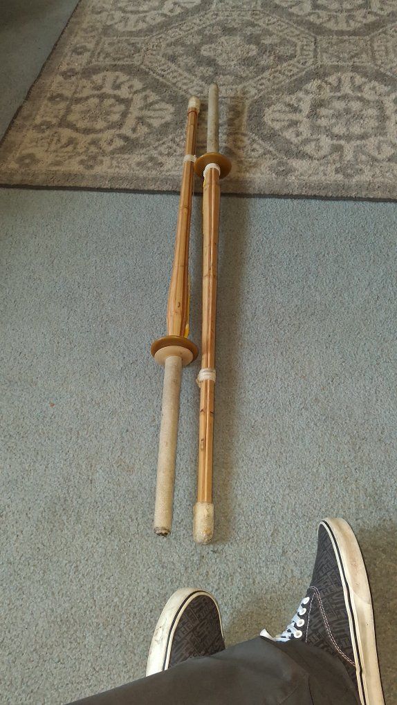 Bamboo Shinai Training Swords Martial Arts Practice