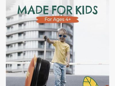 Fox The Scooter Suitcase, Two in One