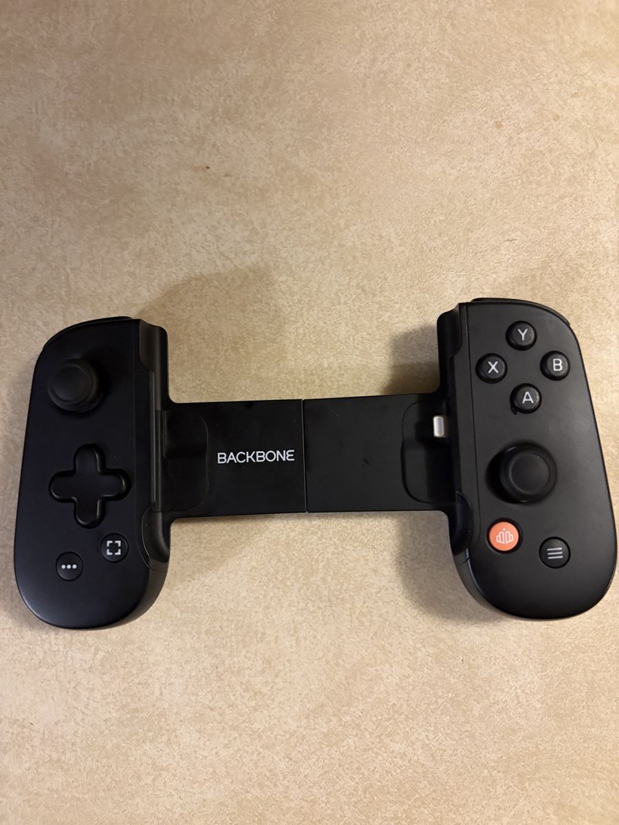 Backbone One Mobile Gaming Controller for iPhone - Lightning, Black