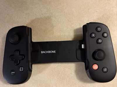 Backbone One Mobile Gaming Controller for iPhone - Lightning, Black
