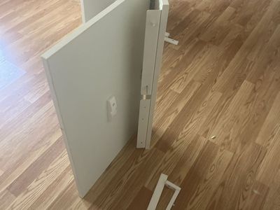 Ikea White Folding Desk