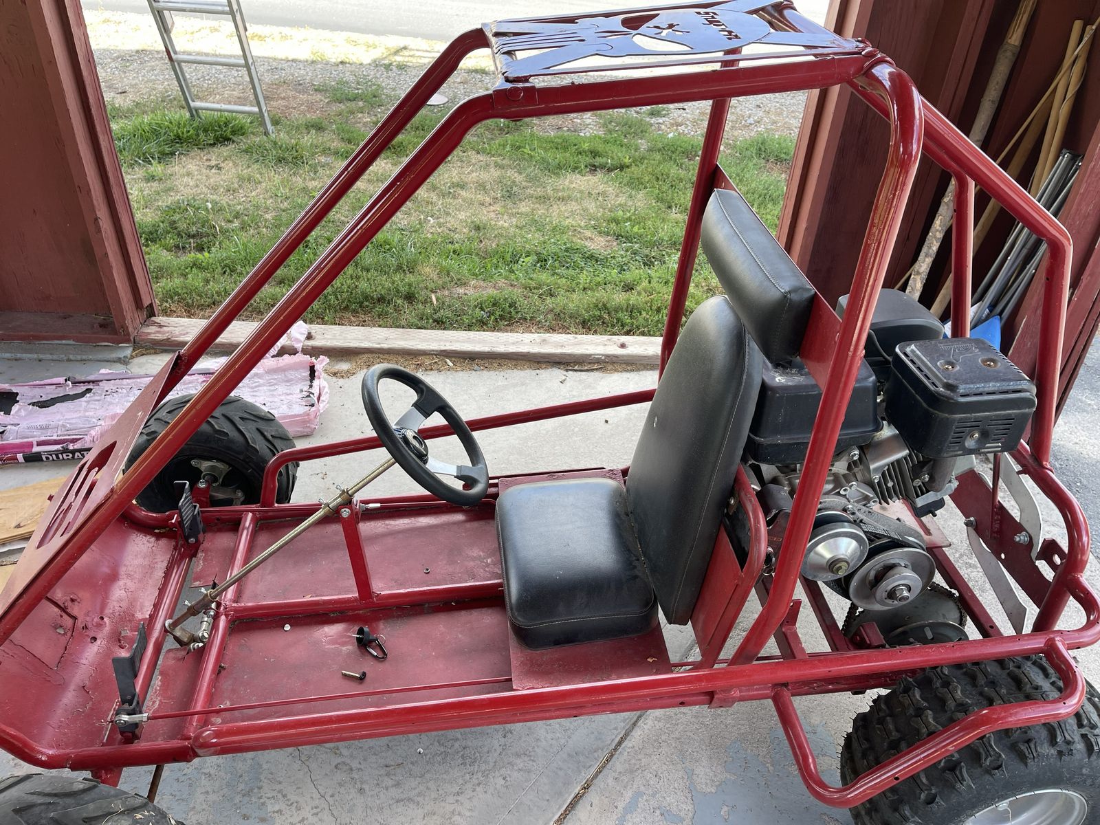 Go Cart, with roll cage