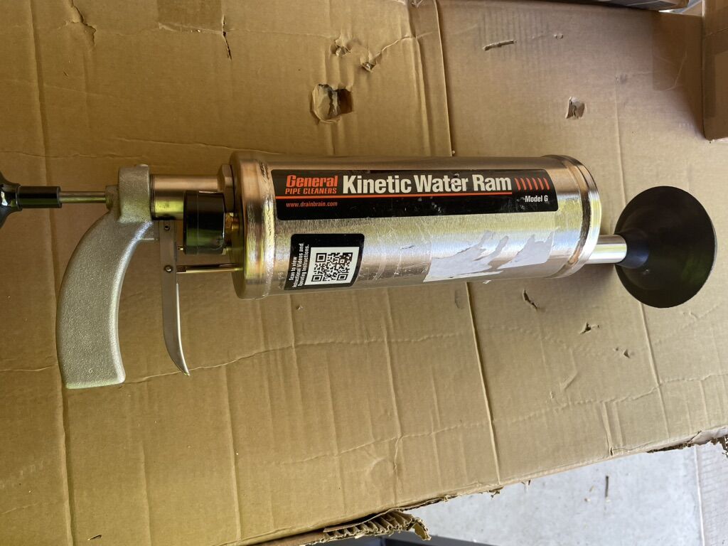 Kinetic Water Ram General Pipe Cleaners Model G