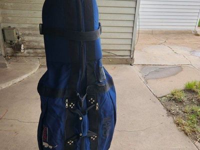 golf travel bag, club glove, rolling, padded