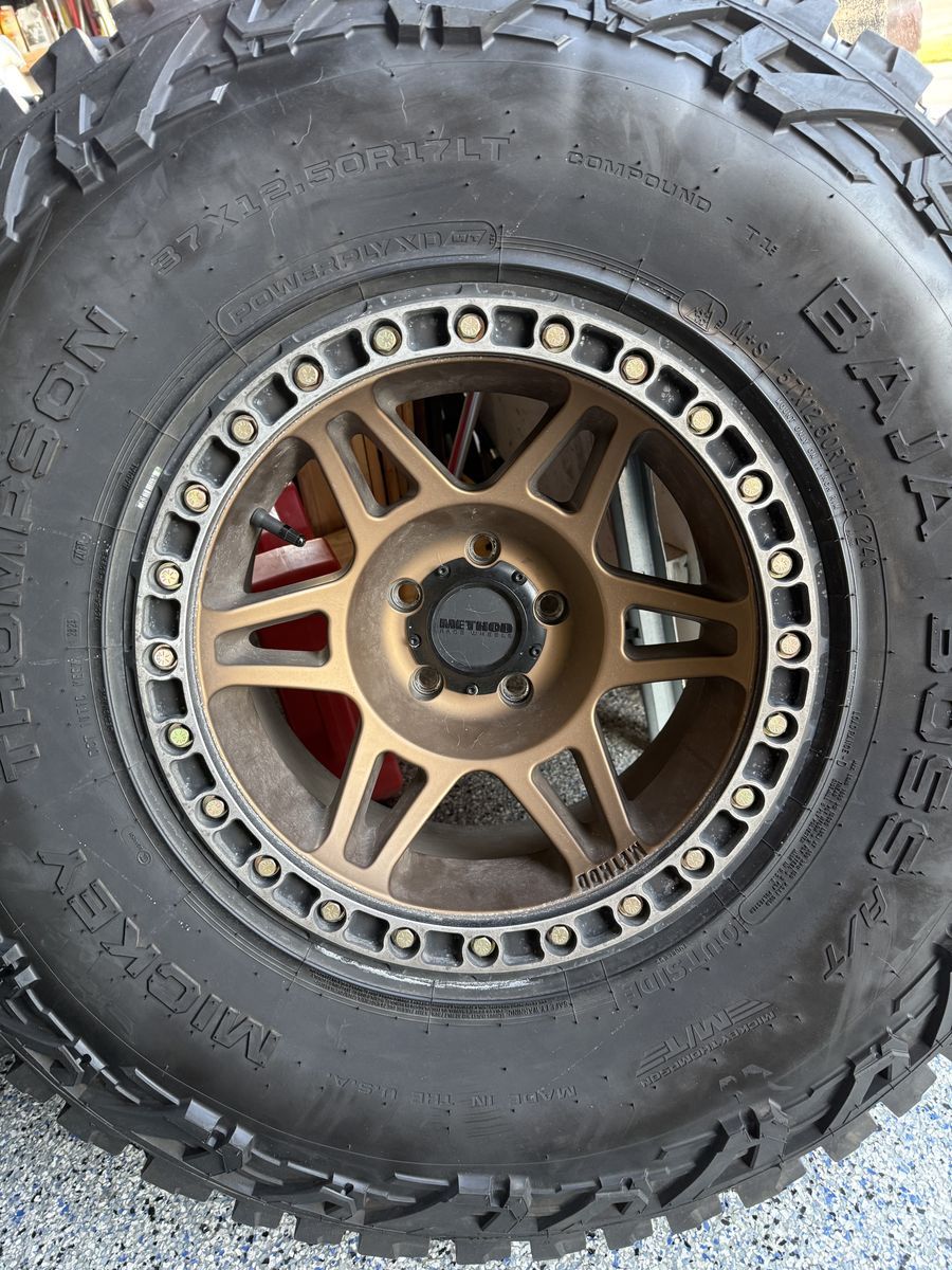 Method Wheels and Mickey Thompson Baja Boss Tires - 37x12.5