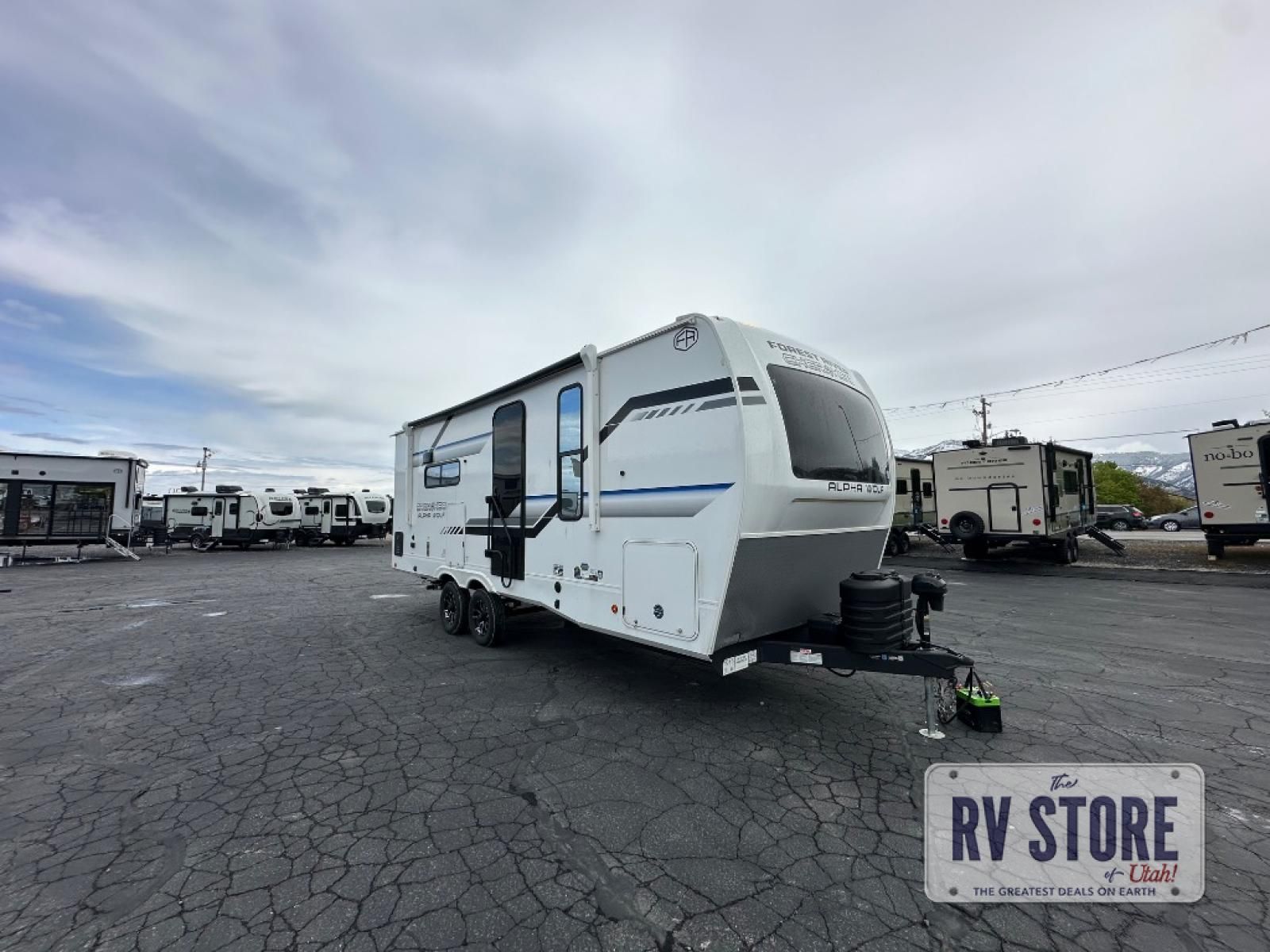 2026 Forest River RV Cherokee Alpha Wolf 21RB Front Bedroom|Outdoor Kitchen|Rear Bath