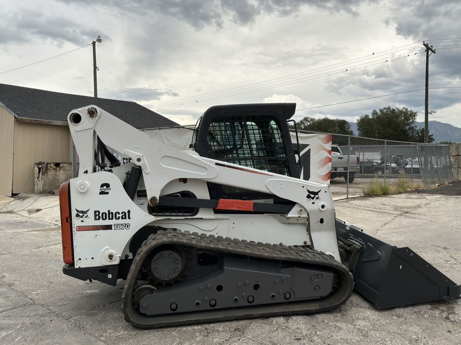 2014 Bobcat T870 High Flow Skid Steer Loader Tractor