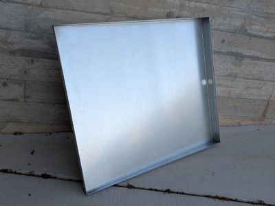Killarney Metals Front-Load Washer ProPan 35" D x 30" W x 1-2-1/2" H Galvanized Steel