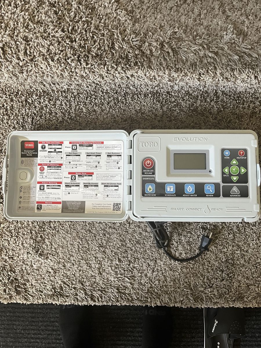Toro 12 zone sprinkler controller