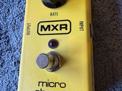 MXR Micro Chorus Guitar Effects Pedal
