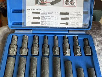 Pro.Point 16 Pc Locking Lug Nut Master Key Set like New $30