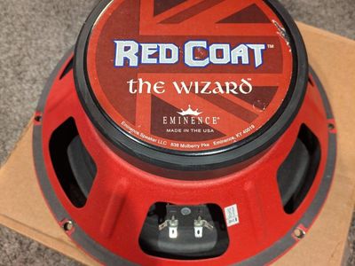 Eminence Red Coat The Wizard 12" 16 Ohm Guitar Speaker, Made in USA