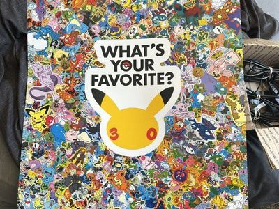 Pokemon anniversary poster
