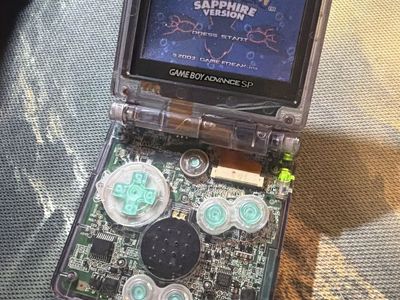 Nintendo Game Boy Advance SP Reshelled