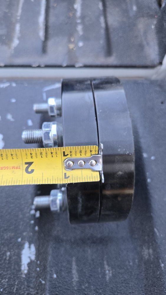 4x100 lug pattern 1" wheel spacers