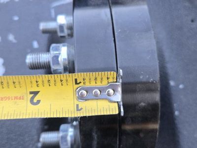 4x100 lug pattern 1" wheel spacers