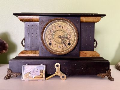Antique Victorian Mantel Clock