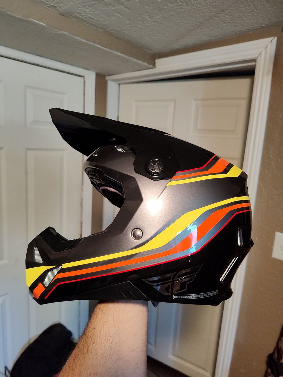New Fly racing helmet