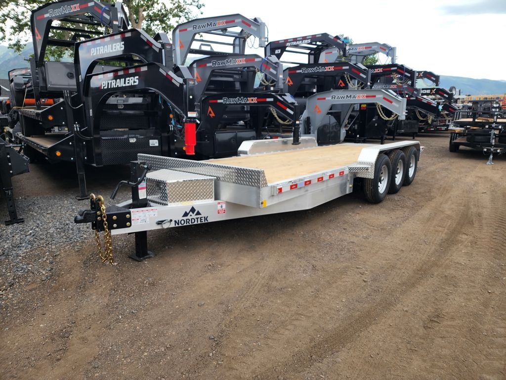 2026 Nordtek Trailers 22' DBT TD Aluminum 21K Trip
