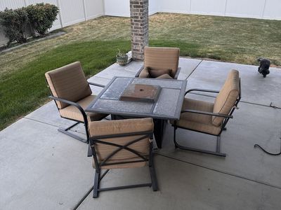 Outside patio furniture