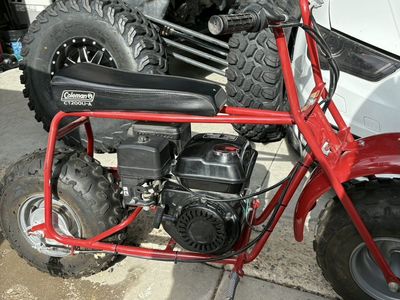 coleman mini bike