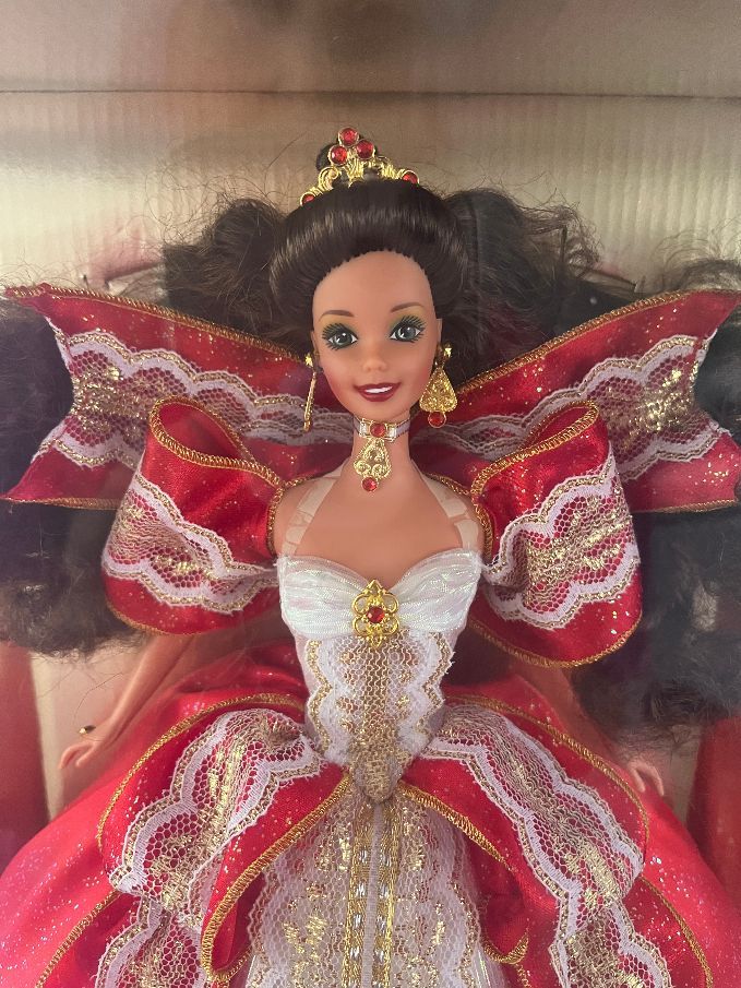 1997 10th Anniversary Happy Holidays Barbie Special Edition Doll 