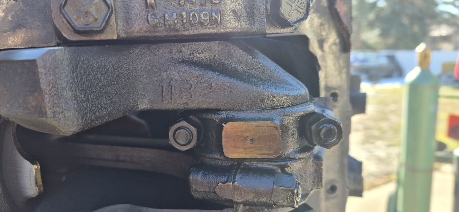 Steel 350 chevy crankshaft