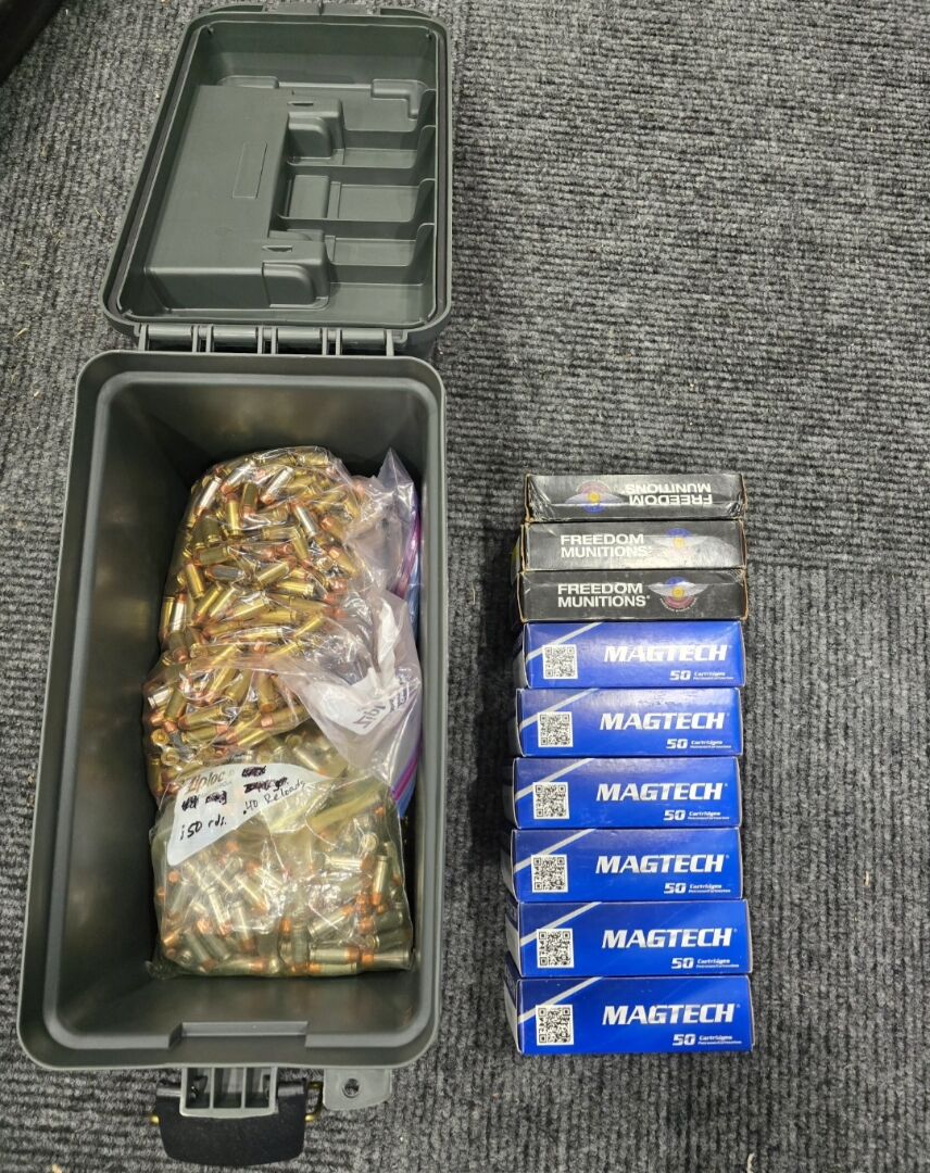 .40 S&W Ammo with Ammo Can