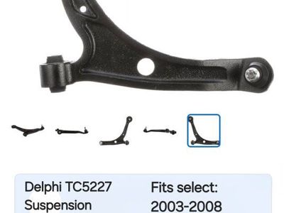 Delphi TC5227 Suspension Control Arm and Ball Joint Assembly