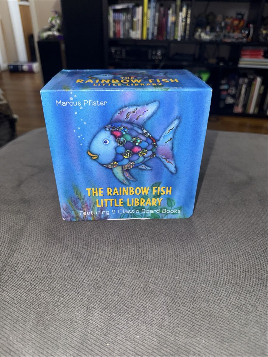 The Rainbow Fish Little Library by Marcus Pfister - 9 Classic Board Books Set