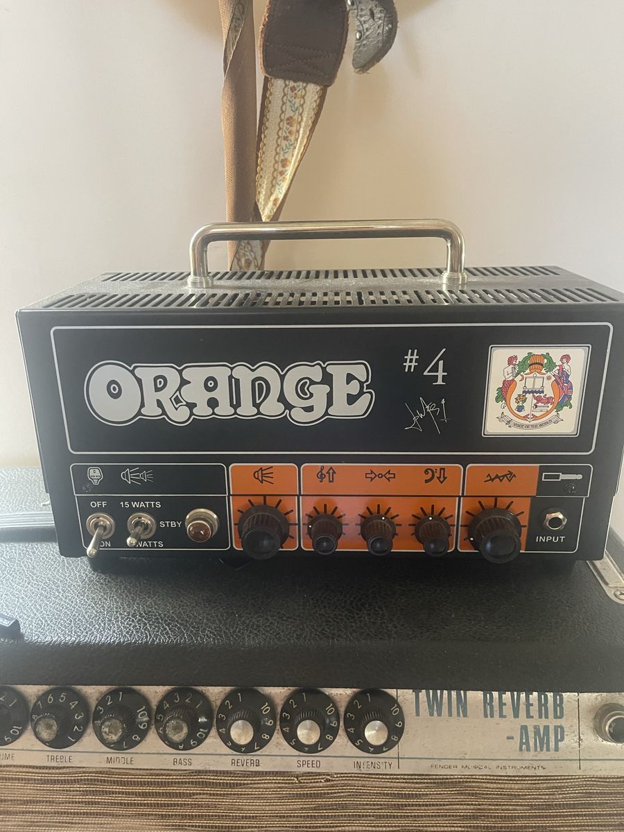 Orange Amplifiers jim root Terror #4 15-Watt Hybrid Guitar Amp Head - Tiny Powerhouse!