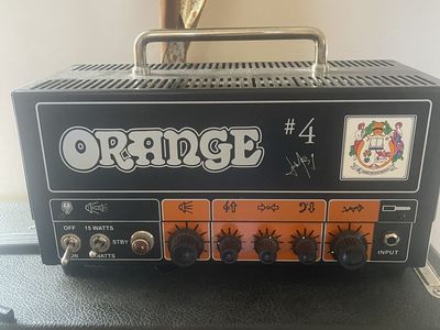 Orange Amplifiers jim root Terror #4 15-Watt Hybrid Guitar Amp Head - Tiny Powerhouse!