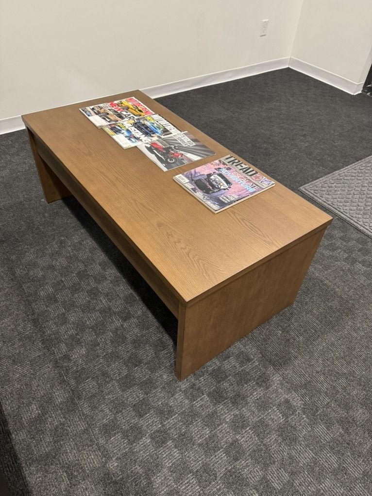 Coffee Table With Adjustable Height