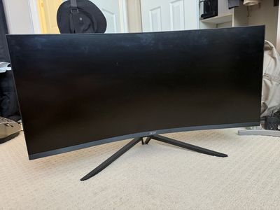 Acer 34" Curved Ultrawide QHD 180Hz Monitor