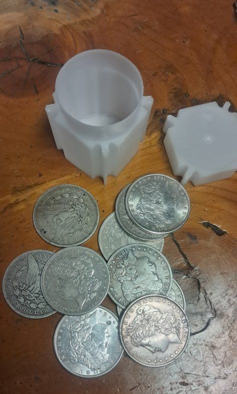 10 Morgan Silver Dollars 