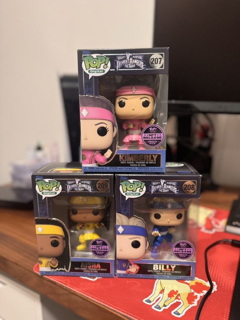 Power Rangers NFT Set