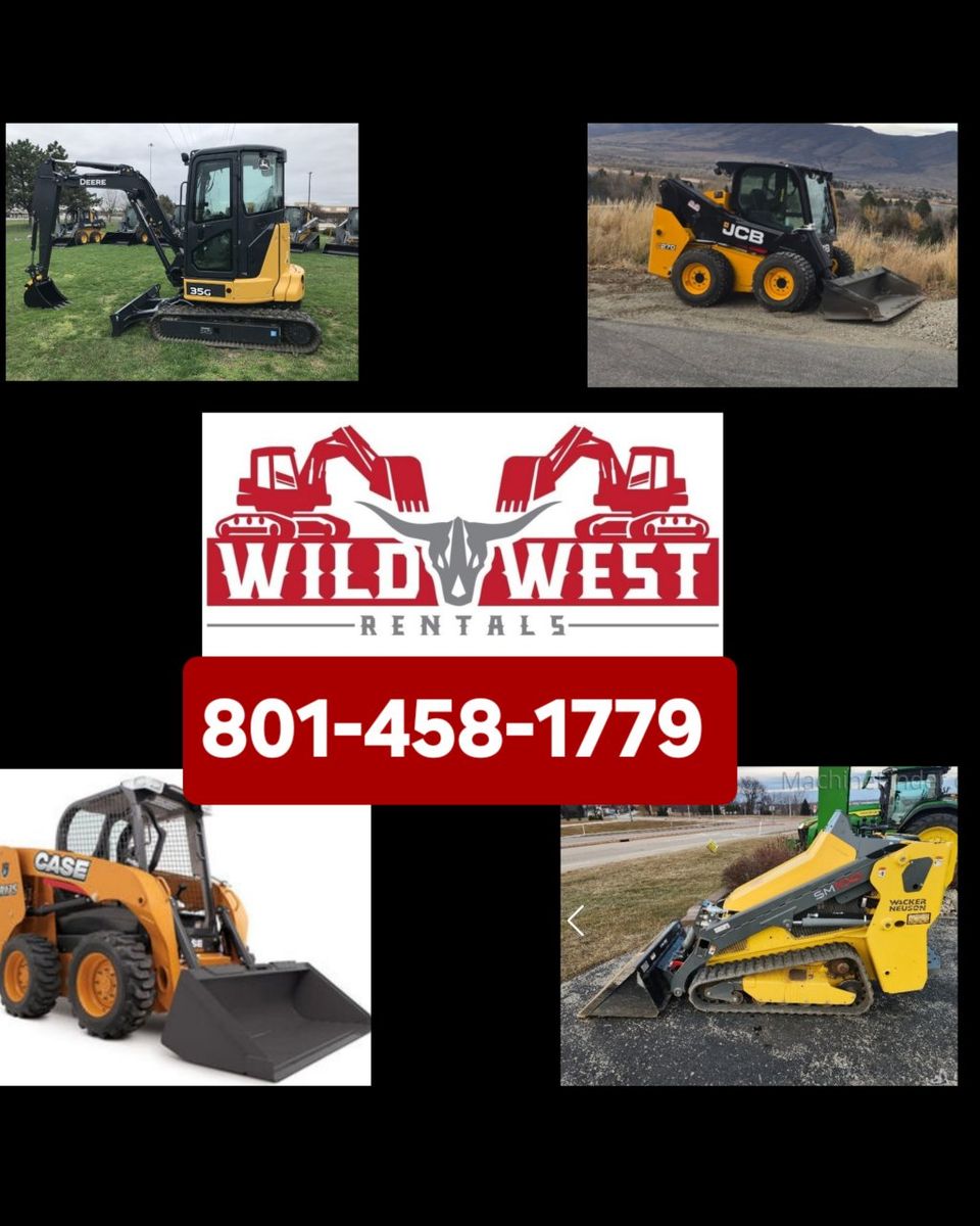 SKIDSTEER,  MINI EXCAVATOR,  MINI SKID STEER-WEEKEND SPECIAL!!!
