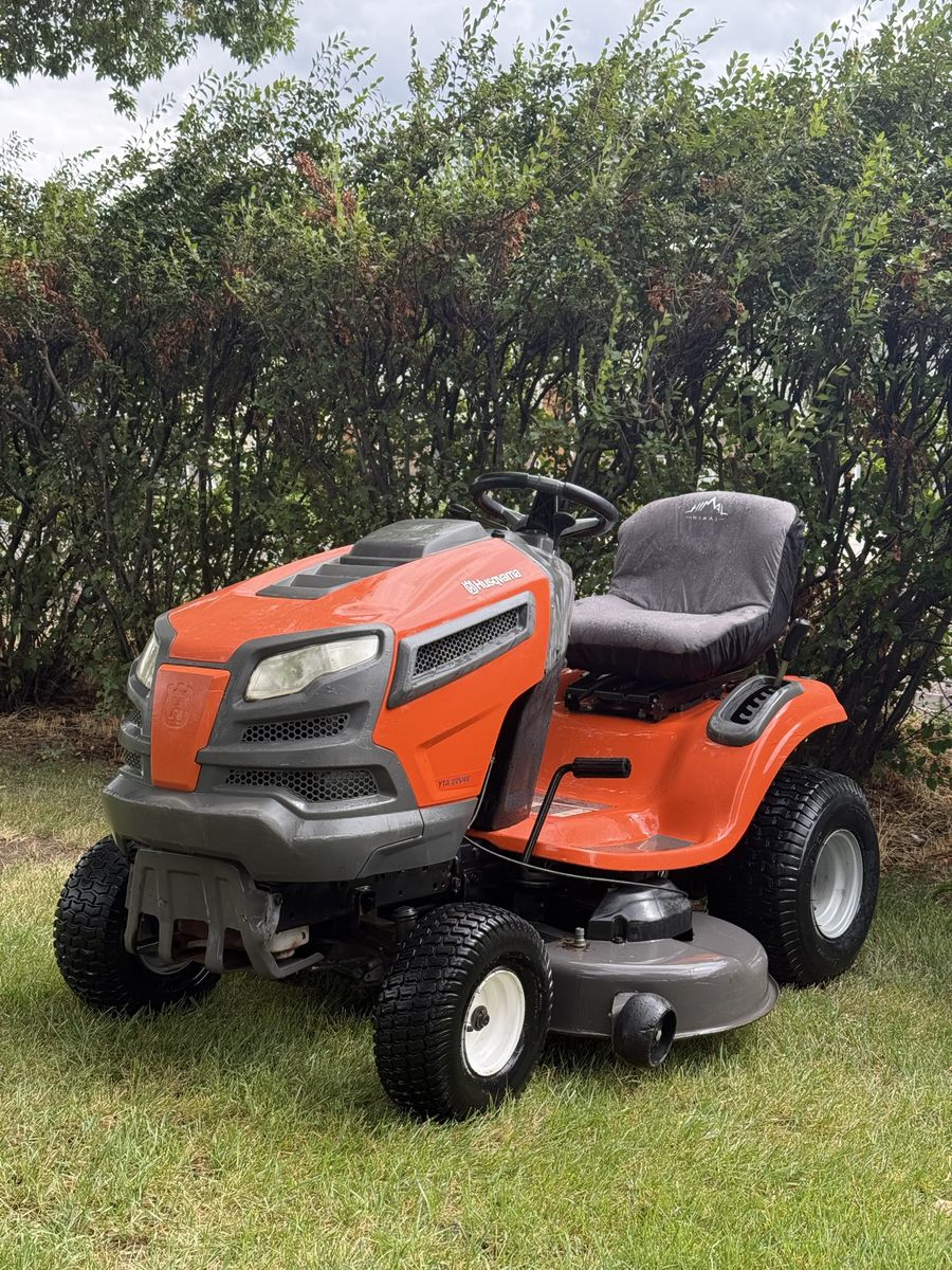 Husqvarna 22hp V-Twin Riding Lawnmower 