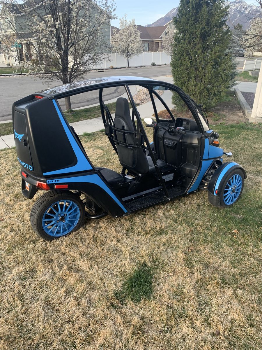 "Arcimoto" 2 seater electric vehicle, Freeway Liga