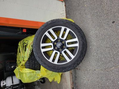 Toyo open country AT tires on Toyota rims