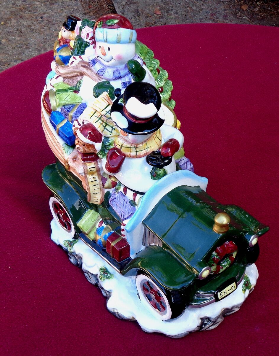 very nice large car Tomsky 2004 cookie jar never used